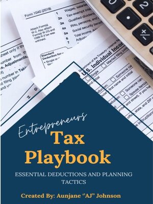 cover image of Entrepreneurs Tax Playbook